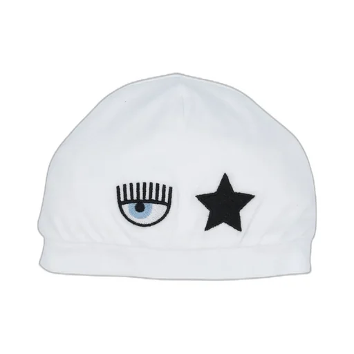 Chiara Ferragni Kids Logo Embroidered Hat