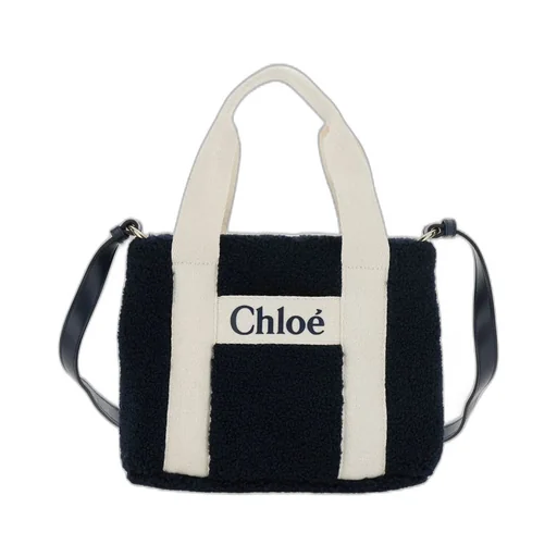 Chloé Kids Teddy Logo Detail Shoulder Bag