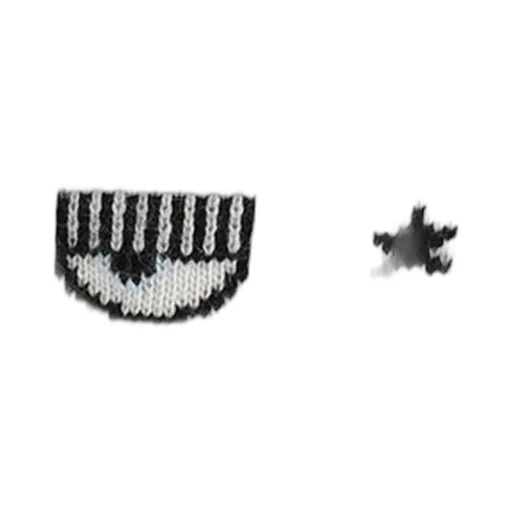 Chiara Ferragni Kids Eyelike Motif Knitted Beanie
