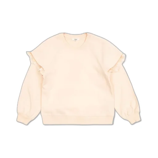 Chloé Kids Ruffled Crewneck Sweatshirt