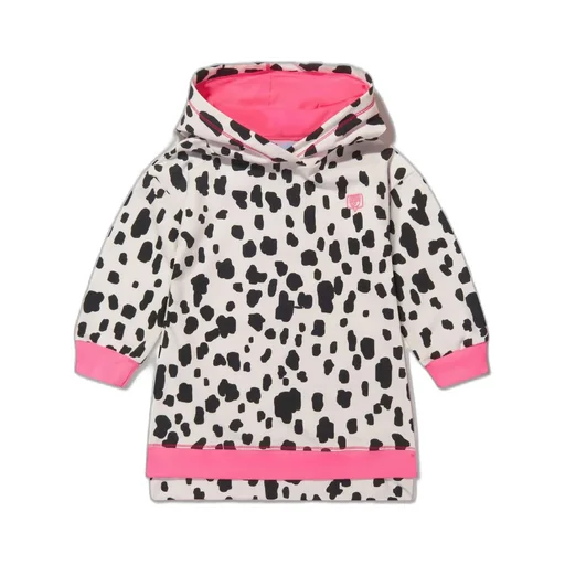 Chiara Ferragni Kids Dalmatian Printed Hooded Dress