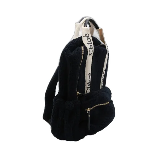 Chloé Kids Logo-Tape Zipped Backpack