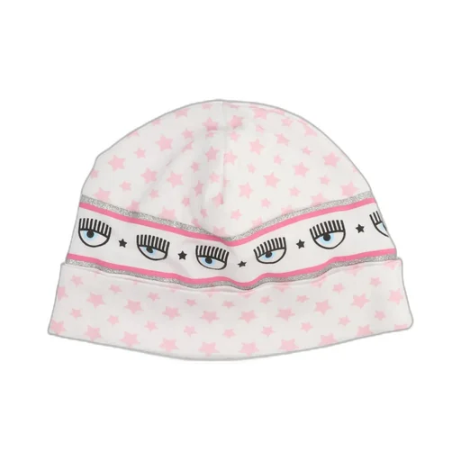 Chiara Ferragni Kids Logo Printed Beanie
