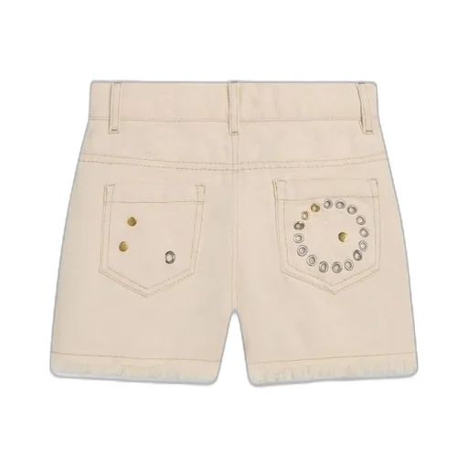 Chloe' Embellished Denim Shorts
