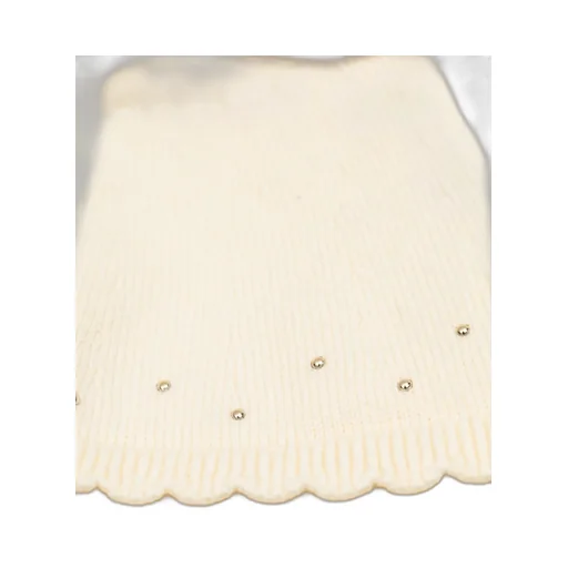 Chloé Kids Logo Embroidered Ruffled Cardigan