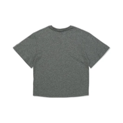 Chloé Kids Logo-Print Cropped Crewneck T-Shirt