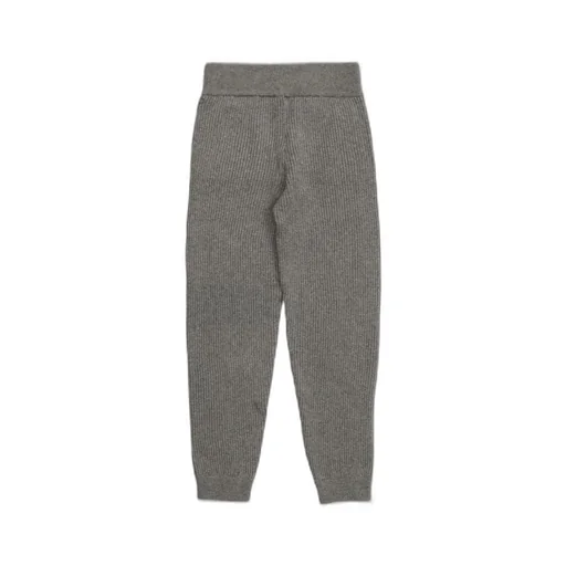 Chloé Kids Tapered Leg Ribbed Knit Trousers