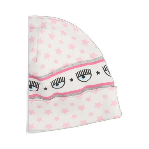 Chiara Ferragni Kids Logo Printed Beanie