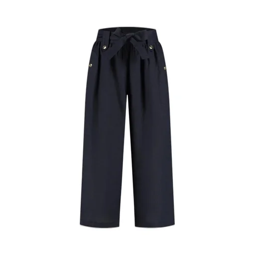 Chloé Kids Bow-Detail Straight-Leg Trousers