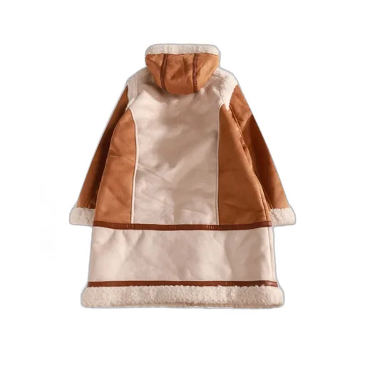 Chloé Kids Zip-Up Straight Hem Coat