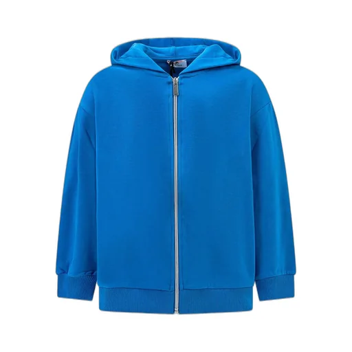 Chiara Ferragni Kids Logo-Embroidered Long-Sleeved Hooded Jacket