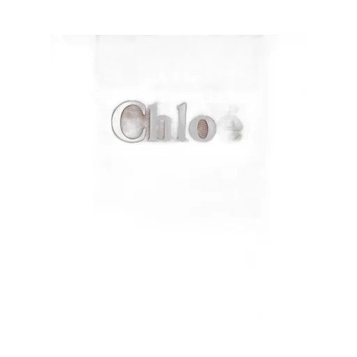 Chloé Kids Logo-Print Panel Tote Bag