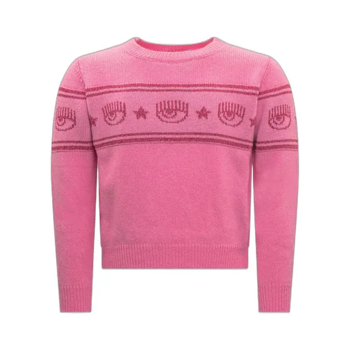 Chiara Ferragni Kids Eyestar Knit Sweater