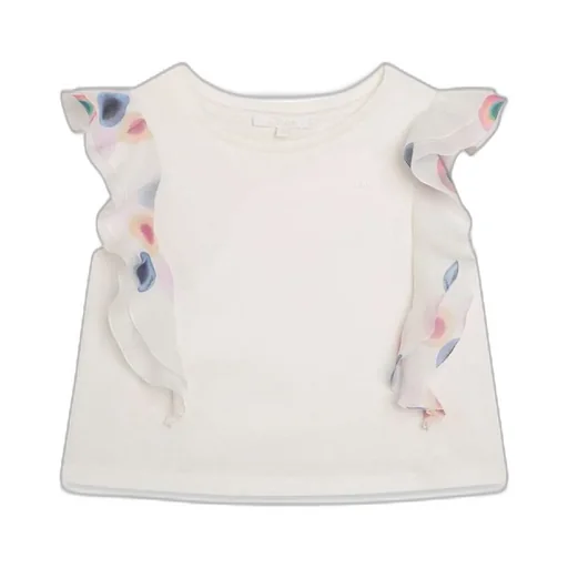 Chloe' Ruffled Sleeve Top