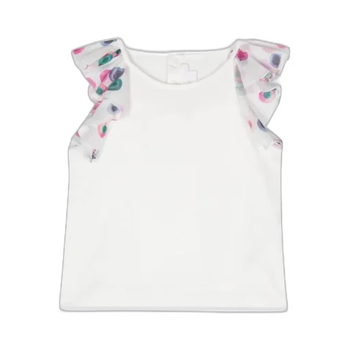 Chloe' Ruffled Sleeve Top
