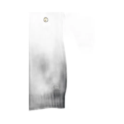 Chloé Kids Long-Sleeved Ribbed Dress