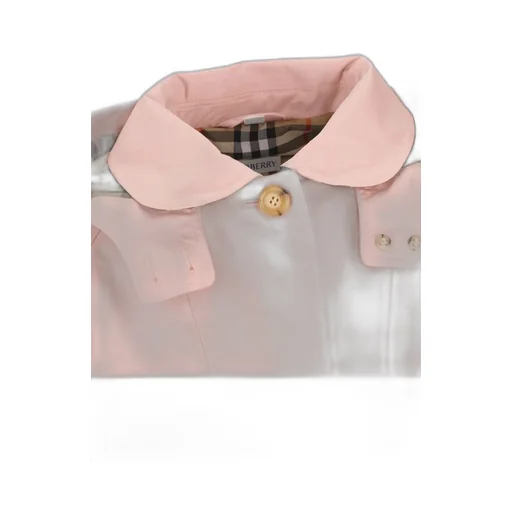 Burberry Kids Hooded Trench Jacket