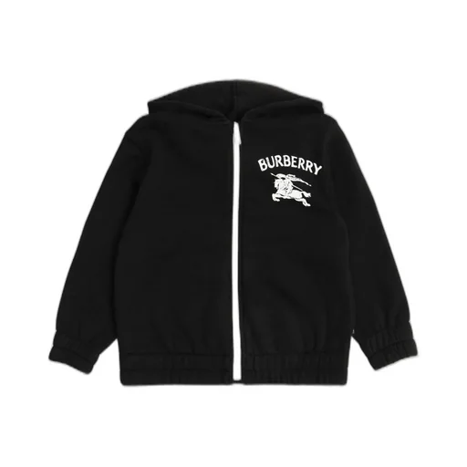 Burberry Kids Ekd Printed Zip-Up Hoodie