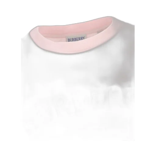 Burberry Kids Logo Printed Crewneck T-Shirt