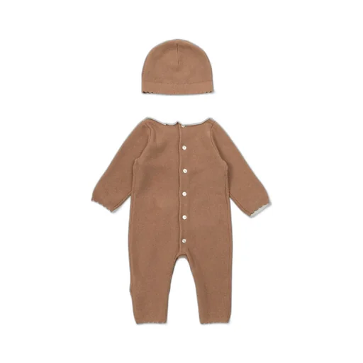 Chloé Kids Ruffled Embroidered Babygrow Set
