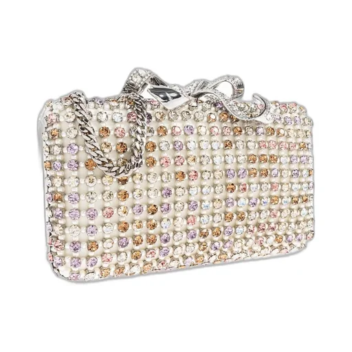 Self-Portrait Embellished Clutch Bag