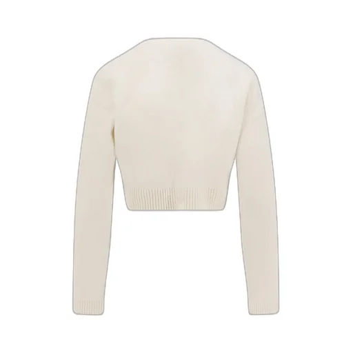 Self-Portrait Button-Up Cropped Cardigan