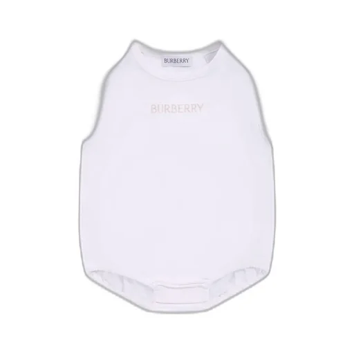 Burberry Kids Checked Logo Embroidered Set