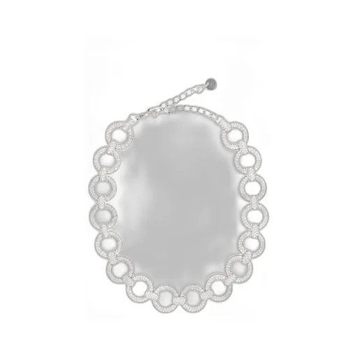 Self-Portrait Embellished Necklace