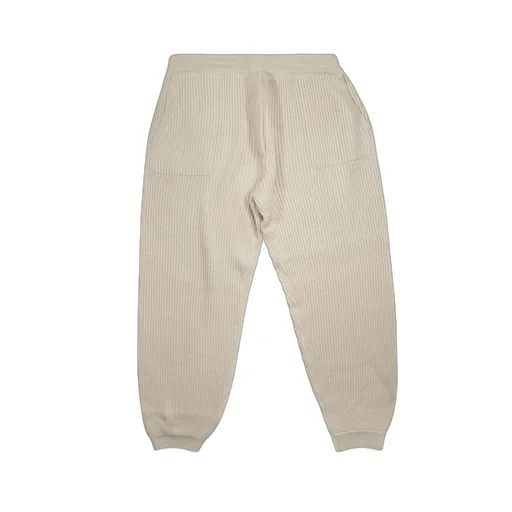 Brunello Cucinelli Kids Elasticated Waistband Ribbed Trousers