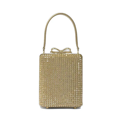 Self-Portrait Embellished Top Handle Mini Bag