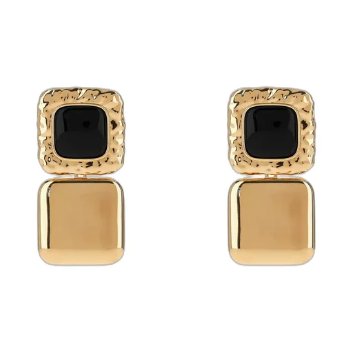 Self-Portrait Mottled Tiered Earrings