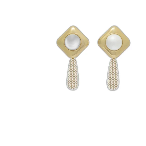 Self-Portrait Embellished Earrings