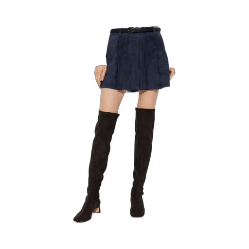 Self-Portrait Pleated Mini Skirt