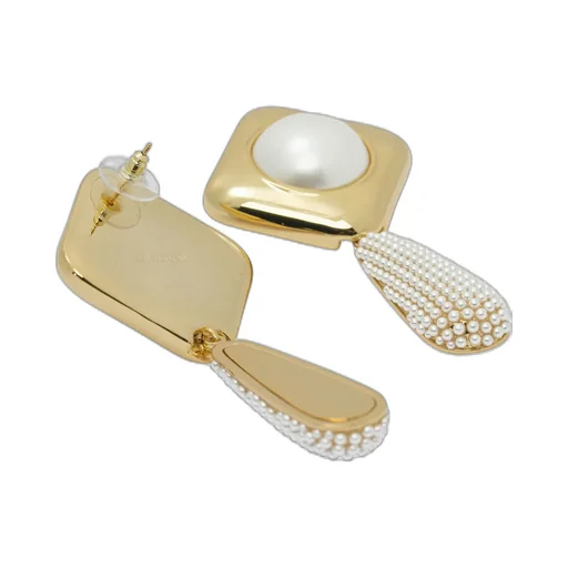 Self-Portrait Embellished Earrings