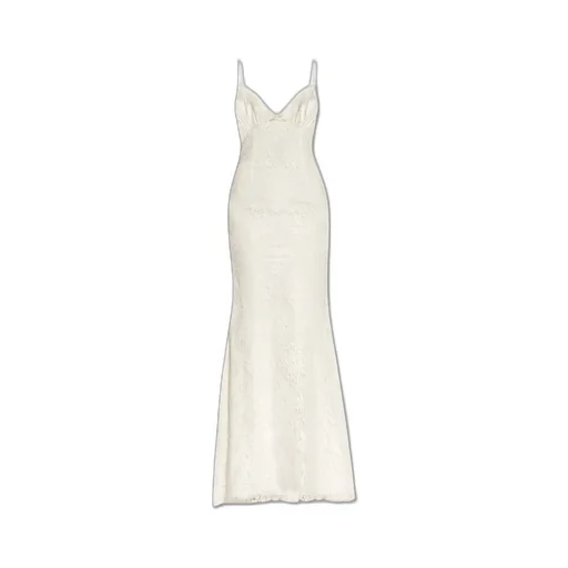Self-Portrait Spaghetti Strap Lace Maxi Dress