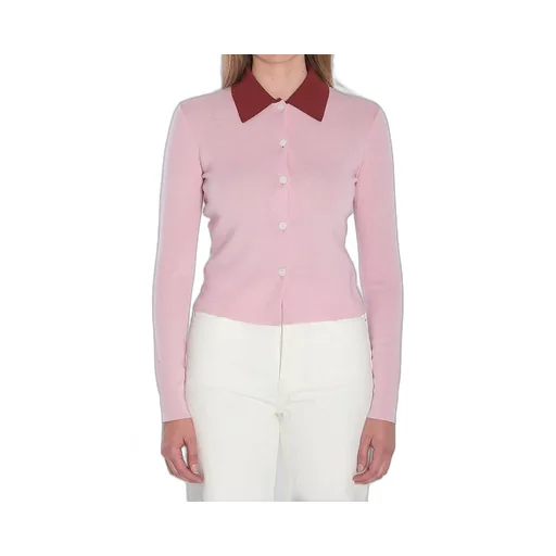 Self-Portrait Buttoned Knitted Cardigan