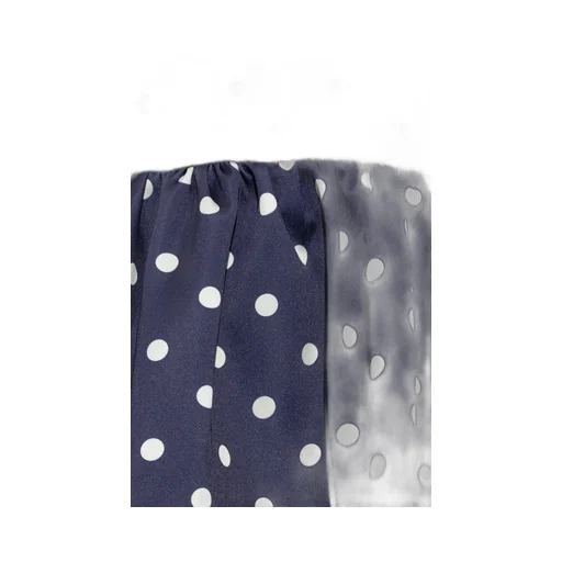 Self-Portrait Polka Dot Satin Midi Dress