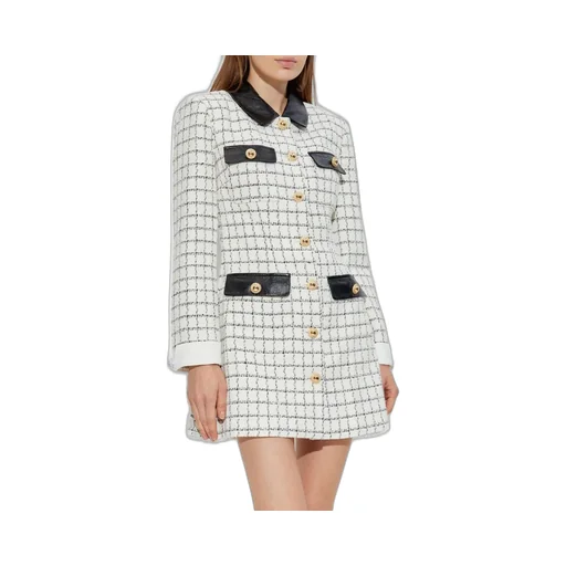 Self-Portrait Tweed Mini Dress