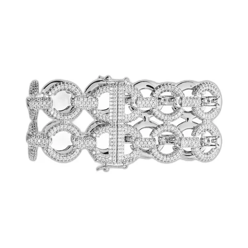 Self-Portrait Shiny Embellished Bracelet