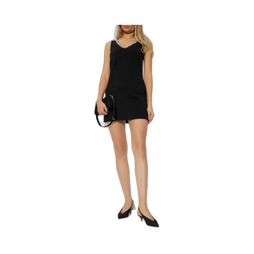 Self-Portrait Embellished Trim Mini Dress