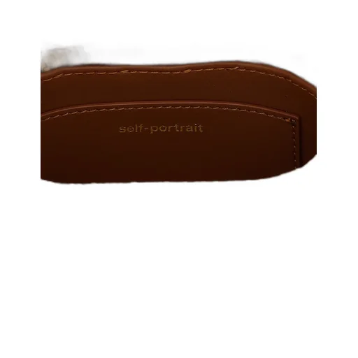 Self-Portrait Bow Basket Bag