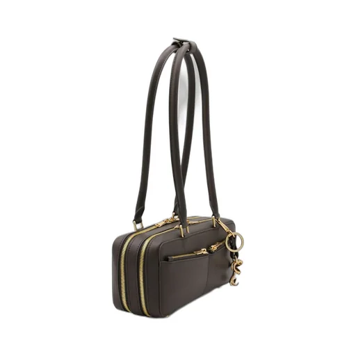 Self-Portrait Leather Baguette Shoulder Bag