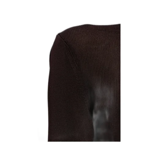 Self-Portrait Turtleneck Fitted Top