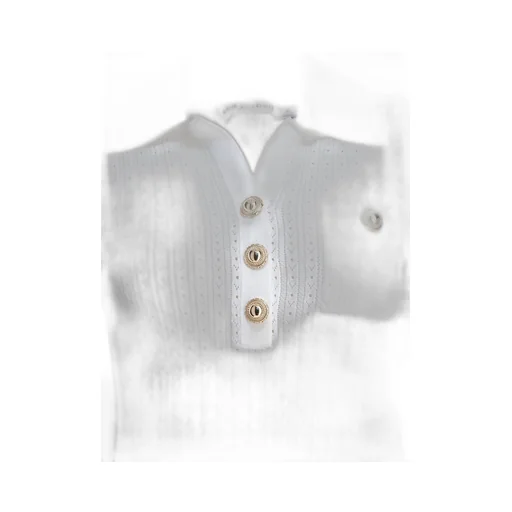 Self-Portrait Knitted Polo Top