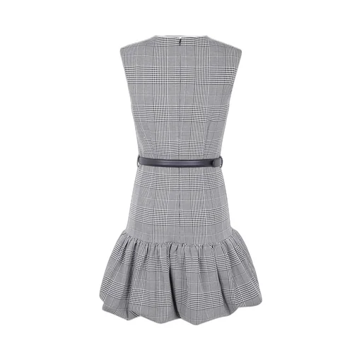 Self-Portrait Prince Of Wales Checked Mini Dress