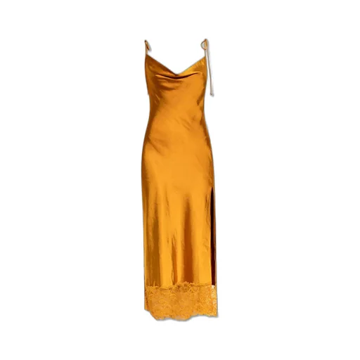 Self-Portrait Spaghetti Strap Midi Dress