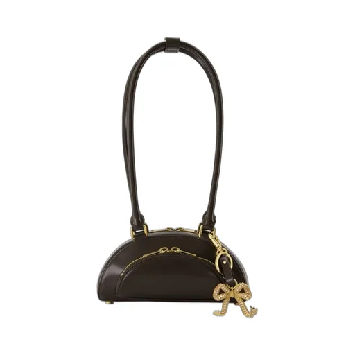 Self-Portrait Leather Mini Shoulder Bag