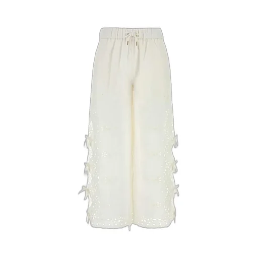 Self-Portrait Embroidered Trousers