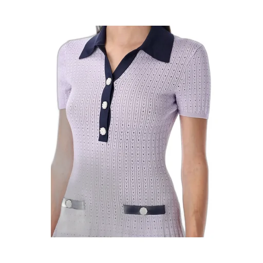 Self-Portrait Knit Mini Dress