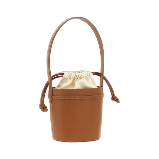 Self-Portrait Bow Drawstring Bucket Bag